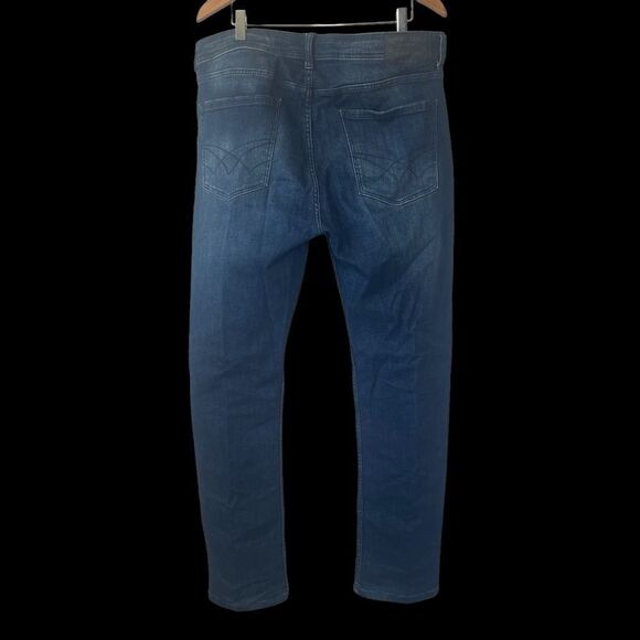 Seven7 Jeans Men's Premium Distressed Denim Slim Straight Leg Jeans Sz W36 L32 - Picture 5 of 9